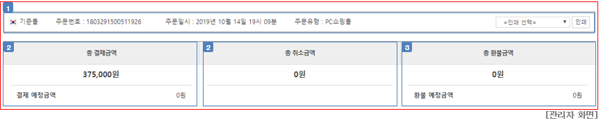 관리자 화면
