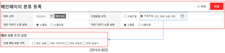 관리자 화면